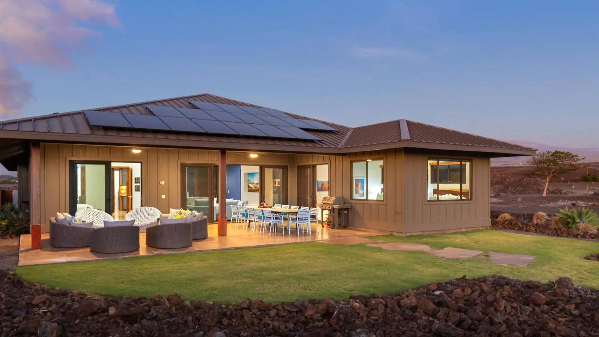 Family Tides Grand 5Br Ainamalu Home With Two Family Suites Waikoloa